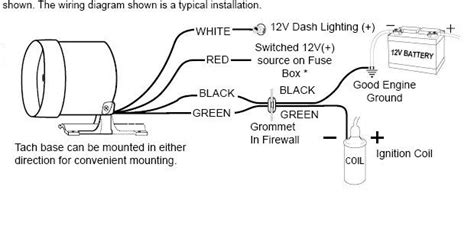 autogage tach wiring diagram 